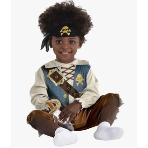 AMSCAN Infant Baby Shipwrecked 3-Piece Halloween Costume NEW | Size 6-12 Months